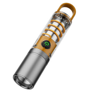 Transparent COB LED Camping Torch