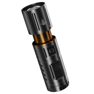 High-Power LED Zoom Flashlight