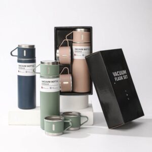 Vacuum Insulated Hot & Cold Flask Set